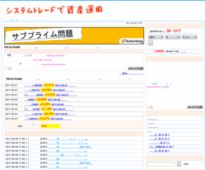 yoseyo.net: システムトレードで資産運用
システムトレード(シストレ)で資産運用をするための情報サイトです。株価のランキングや最新ニュースなどの情報を敏感にキャッチして利益をあげましょう！株のシステムトレード(シストレ)による研究も行っています。