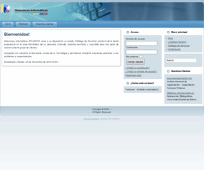 siecuador.es: Soluciones Informáticas ECUADOR
Soluciones Informáticas Ecuador