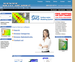 ss-hydrology.com: Scientific Software Group - Provider and Source of environmental software, groundwater software for water resources engineering
Scientific Software Group is the premier provider of groundwater software, environmental software, groundwater modeling software, surface water modeling software, hydrology software, hydraulic engineering software, geotechnical software, borehole log software, surface mapping and contouring software, bioremediation, natural attenuation, storm water modeling, and air dispersion modeling software (air pollution software) for creating models and analysis of water resources applications.