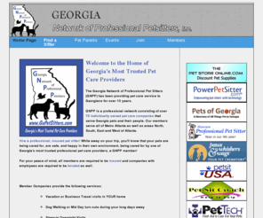 gapetsitters.com: Georgia Petsitters
Association of Professional Pet Sitters - Georgia, USA