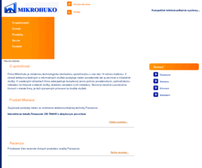 mikrohuko.sk: Mikrohuko s.r.o - Hlavná stránka
Mikrohuko,Mikro,MIKRO,Mi,telefóny,Telefóny,tele,Ústredne,VoIP,voip