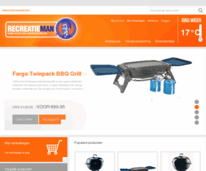 recreatieman.com: Home page
De Recreatieman, uw online winkel voor barbecue van Smokey Joe, Fargo, Ultrachef