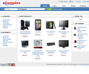 ecomplex.ro: eComplex - Magazin Online
eComplex - Magazin Online de electronice, electrocasnice si produse IT.