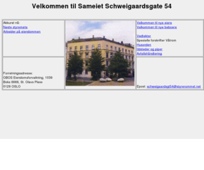 schweigaardsgt54.net: Forside
