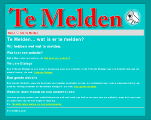 temelden.com: Te Melden, wat is er te melden?
Te Melden, wat is er te melden?