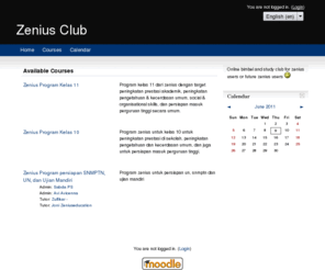 zeniusclub.com: Zenius Club
Online bimbel and study club for zenius users or future zenius users 