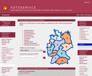 fotoservice-digital.com: Fotoservice
fotoservice-digital.com - Fotoservice - digitaler Fotoservice: Für jeden Anlass die passenden Printprodukte erstellen. Bilderservice, Fun und Business. - 