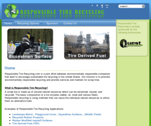 responsibletirerecycling.com: Responsible Tire Recycling
Joomla! - the dynamic portal engine and content management system