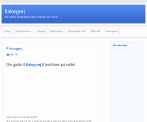 stebit.dk: Fiskegrej guide på nettet. Den bedste!
Her finder du din online guide til fiskegrej handel på nettet. Alt samlet på ét sted.