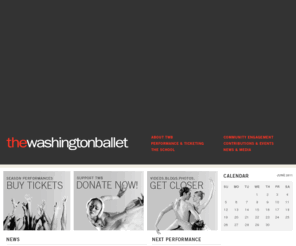 washingtonballet.org: Welcome To The Washington Ballet
