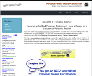 become-personal-trainer.com: Become A Personal Trainer; Becoming a Certified Personal Trainer
Become A Personal Trainer and have a career as a certified personal trainer. becoming a personal trainer is a rewarding fitness career.
