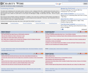 charitywire.com: Charity Wire : Non-profit news and fundraising ideas.
