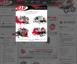 sip-scootershop.info: SIP Scootershop: performance & style für Motorroller, Maxiscooter, Scooter
        und klassische Vespas - Zubehör, Tuning und Ersatzteile
SIP Scootershop is the leading mailorder and online shop for scooter parts. Accessoire, spare parts and tuning for classic Vespa and modern automatic scooters.