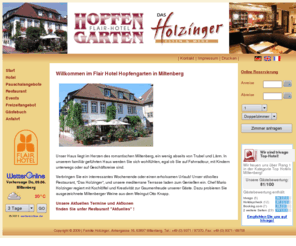 flairhotel-hopfengarten.de: Flair-Hotel Hopfengarten
Homepage des Flair-Hotels Hopfengarten