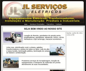 jlservicoseletricos.com: Equipamento Elétricos, Transformadores, postes, instalação e Manutenção Prediais e Industriais.
Transmaitá é uma empresa especializada em locação de caminhão munck, remoção, içamento, mudanças industriais e transportes em geral.