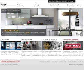 mueblesdecocinaxey.com: Cocinas y muebles de cocina - XEY | Cocinas y muebles de cocina
12 aos de garanta en tu nueva cocina Xey. Cocinas y muebles de cocina clsicas y modernas. Conozca nuestra amplia red de distribuidores y nuestro catlogo.