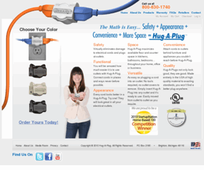 haplug.com: Hug-A-Plug Adapter Plugs
We can all use a Hug-A-Plug™! How often have you had to place furniture or appliances further from a wall than you would like or bent and damaged a cord when moving furniture back to the wall, all because of protruding plugs?