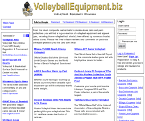 volleyballequipment.biz: VolleyballEquipment.biz - Spike down high prices!
