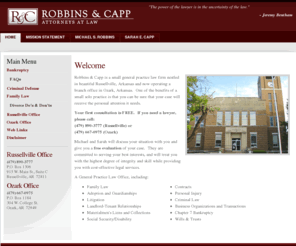 robbinsandcapp.com: Robbins & Capp, Attorneys at Law
Joomla! - the dynamic portal engine and content management system