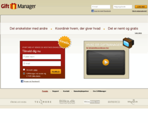 giftmanager.com: Ønskeliste | Ønskeseddel | GiftManager
