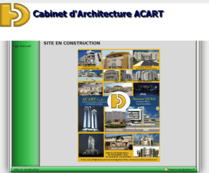 hassoun-dicko-architecte.com: hassoun-dicko-architecte
Cabinet d'Architecture ACART
