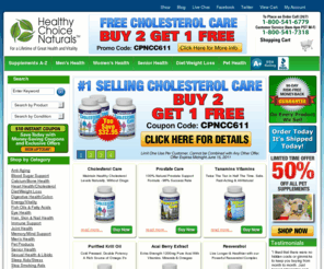 healthychoicenaturals.com: Natural Supplements | Herbal Supplements | Natural Vitamins
 Healthy Choice Naturals delivers top quality natural health supplements, vitamins and herbal remedies at unbeatable prices.