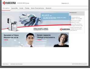 kyocera.pl: KYOCERA MITA - print copy scan fax
więcej informacji o produktach firmy Kyocera Mita można znaleźć w naszej witrynie internetowej