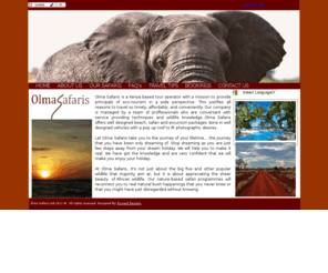 olma-safaris.com: Olma Safaris - Experince safaris with the experts |  Affordable Kenya Holidays | Tannzania Wildlife Safaris |
Olma Safaris - Experience safaris with the experts in Kenya and Tannzania