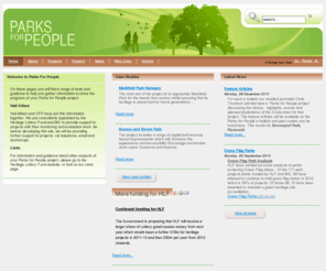 parksforpeople.co.uk: Welcome to Parks for People
Joomla! - the dynamic portal engine and content management system