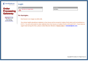 uhg-onesource.com: 
