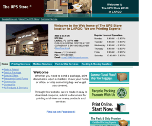 upslargo.com: The UPS Store - LARGO, FL
                            - Home
