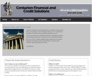 centurionfinancialllc.com: Centurion Financial and Credit Solutions - Credit Repair Services
Centurion Financial and Credit Solutions is a national company with years of experience in the credit repair industry. Our commitment to quality is the blueprint to providing outstanding service.