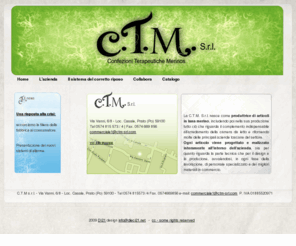 ctm-srl.com: HomePage
azienda produttrice di articoli in lana merinos con meccanismo di vendita diretta attraverso il quale il cliente può acquistare direttamente dalla fonte, ottenendo i migliori prodotti a prezzi competitivi