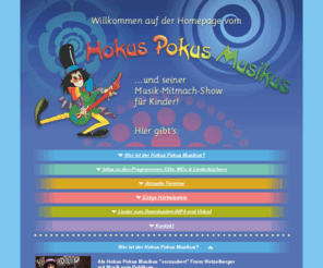 hopomu.com: Hokus Pokus Musikus - Homepage
