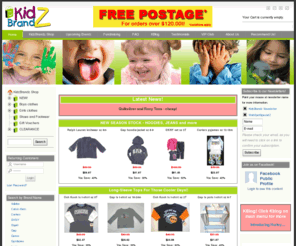 kidzbrandz.com: Designer baby clothes and Children's clothing - Baby Gap, OshKosh,  Pumpkin Patch & more - KidzBrandz
KidzBrandz - Brand new, genuine US designer kids clothes! Osh Kosh, Gap, Pumpkin Patch, Carters, Nike and more! Kidz Brandz specialise in well-known US designer children's clothing and baby clothes.