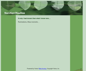 naninaninaanaa.com: NaniNaniNaaNaa
