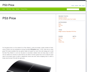 ps3price.net: PS3 Price
Need help browsing for information about PS3 Price? Look no further! We work to deliver up to date, frequent help and useful information. Have a look at our blog!