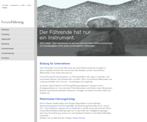 forum-fuehrung.de: ForumFührung > Home
Forum Führung