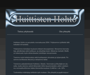 huittistenhohto.com: Huittisten Hohto Ay
Puhtaus on puoliruokaa.