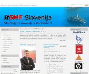 itsmf.si: Dobrodošli na straneh itSMF Slovenija
itSMF Slovenija