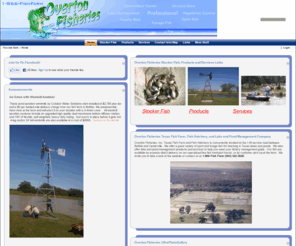threadfinshad.com: Overton Fisheries Home Page
About our Texas Fish Farm and Fish Hatchery.  All about our Texas Pond and Lake Stocking Programs.  All about our Lake and Pond Management Services.