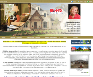 conwayarkansasrealestate.com: Central Arkansas Homes and Land
Real Estate sellers and buyers for the Central Arkansas area