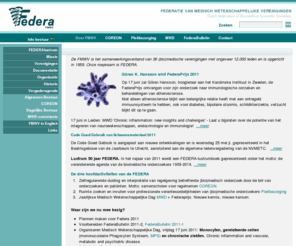 federa.org: De FMWV | Stichting Federatie van Medisch Wetenschappelijke Verenigingen
