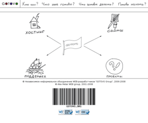 gotovo.org: Независимое неформальное объединение WEB-разработчиков GOTOVO Group
