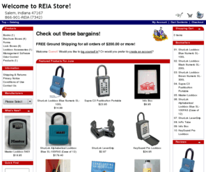 reiastore.com: Lockboxes, Brochure Holders and Real Estate Marketing Supplies - REIA Store
Wholesale prices for Supra Lock Box, ShurLok Lock Boxes, and Master Lockboxes.  Quantity Discounts 866-901-7342 Fast Delivery