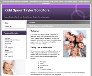 solicitorsinnorthshields.com: Solicitors in North Shields : Kidd Spoor Taylor Solicitors
For solicitors in North Shields look no further than the team here at Kidd Spoor Taylor Solicitors.