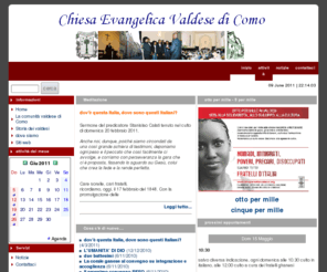 chiesavaldesecomo.org: www.chiesavaldesecomo.org - chiesa valdese di como - cristiani valdesi, metodisti, protestanti, evangelici....
Sito ufficiale della chiesa valdese di Como