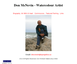 donmcnevin.com: Don McNevin
The home page of Don McNevin, watercolour artist.