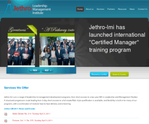 jethrolmi.com: Jethro Leadership and Management Institute
Jethro Leadership and Management Institute