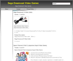 segadreamcastvideogames.com: Sega Dreamcast Video Games
Sega Dreamcast Video Games